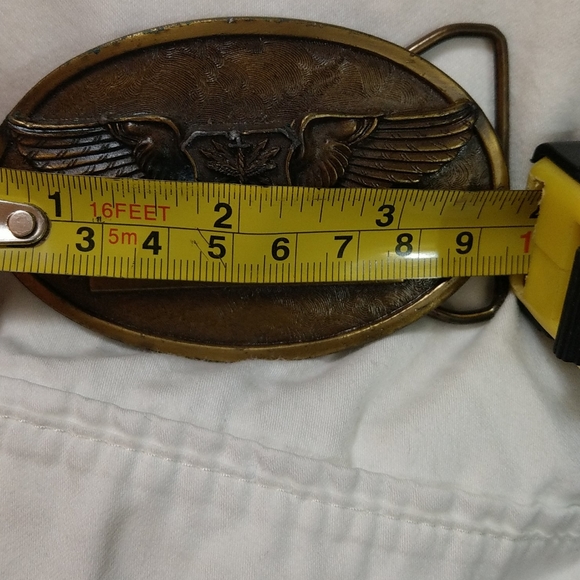 Vintage Brass Belt Buckle - Picture 3 of 4